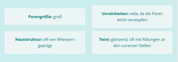Hauttyp Ölige Haut Übersicht