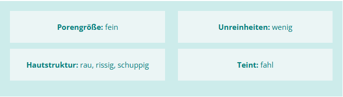 Hauttyp Trockene Haut Übersicht